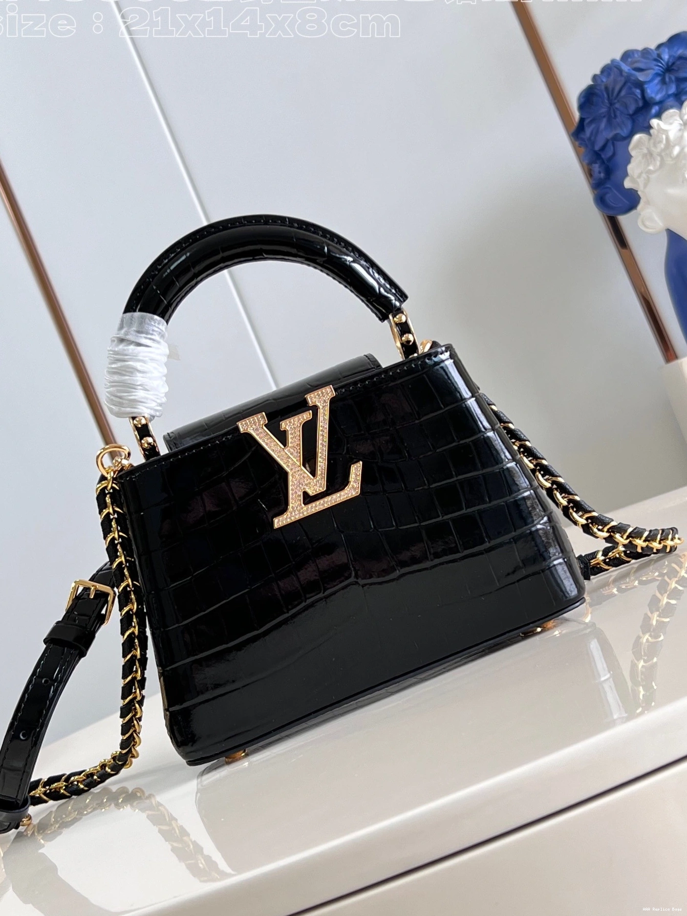 CAPUCINES VUITTON MINI-21*14*8CM LOUIS 0712